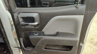 14 15 Silverado 1500 Passenger Right Rear Door Trim Panel With Switches Back H2r