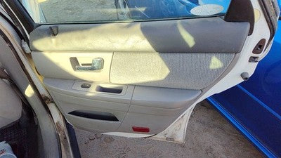 00-02 Ford Taurus Passenger Right Rear Door Trim Panel With Switches Back Gray