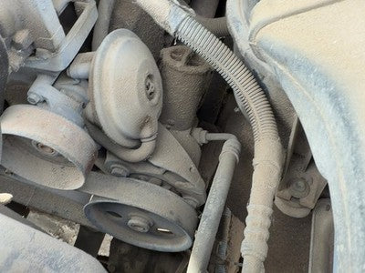 94-97 Ford F250 Power Steering Pump With Mount Bracket Oem 7.3L