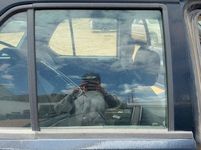 1998-2004 Isuzu Rodeo Passenger Right Rear Side Window Door Glass Oem Back