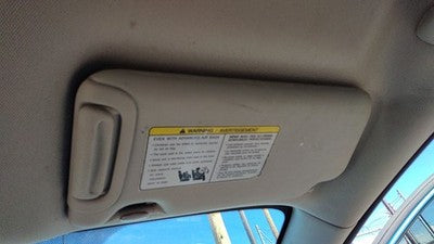 2012-2015 Nissan Versa Note Passenger Right Sun Visor Oem Charcoal G 964003Wc1a