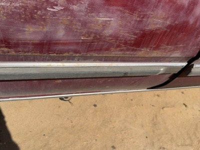 1988 Olds 88 Passenger Right Rear Moulding From Door Oem Back Trim Strip