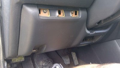 89-93 Galant Vr-4 Lower Dash Under Column Knee Bolster Trim Panel Black
