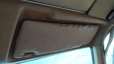 1980 Mercedes 300Td Passenger Right Sun Visor Oem Brown