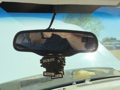 2005 Chevy Silverado 2500 Inside Rear View Mirror Oem Windshield Mounted