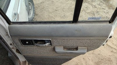 1992 Jeep Cherokee Passenger Right Rear Door Trim Panel With Switches Back Gray