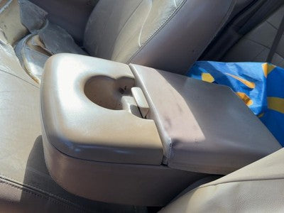 1999 Ford F150 Center Console Assembly Oem Arm Rest Fold Down Tan Ex