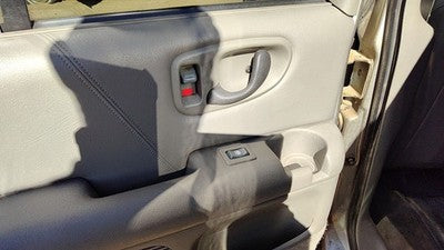 98-01 Bravada Driver Left Rear Door Trim Panel With Switches Back Pewter 922