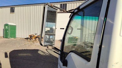 1996 Isuzu Npr Driver Left Side Mirror Door Mounted Oem