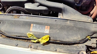 2013-2016 Ford Fusion Top Plastic Cover Above Radiator Support Sight Shield Oem
