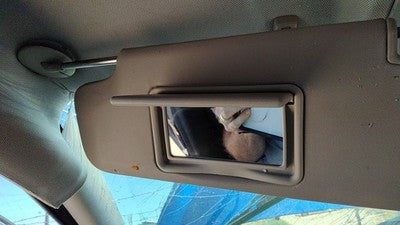 2011-2016 Chevy Cruze Driver Left Sun Visor Oem Black Aff 95034253