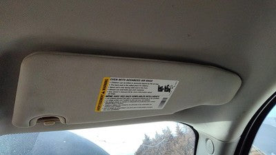 2006-2011 Chevy Hhr Passenger Right Sun Visor Oem 25788230
