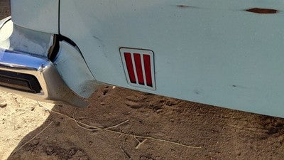 1974-1977 Cutlass Supreme Passenger Right Rear Side Marker Back Oem 2 Door Coupe