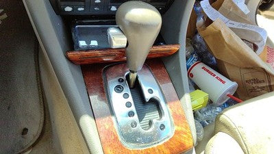 02 A6 Floor Shifter Lever Assembly Oem Shift Unit Automatic Transmission Tan At