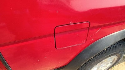 1995 Nissan Pathfinder Fuel Tank Door With Hinge Gas Lid Oem Filler Red