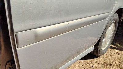 1997-05 Malibu Driver Left Rear Moulding From Door Oem Back Trim 17u Silvermist