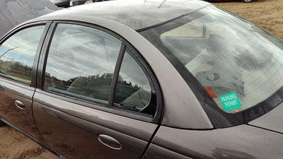 1999 Saturn Sl2 Driver Left Rear Moulding On Quarter Panel Oem Gray