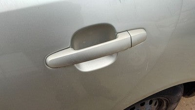 02-06 Camry Driver Left Rear Outside Door Handle Back 1C8 Lunar Mist Metallic