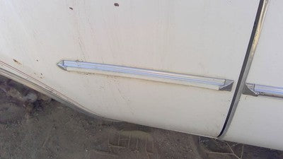 1978 Buick Regal Passenger Right Rear Moulding On Quarter Panel Oem White