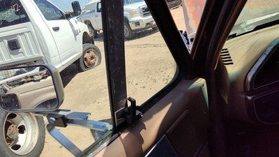 80-91 Ford F150 Driver Left Front Vent Window Small Door Glass With Frame Oem