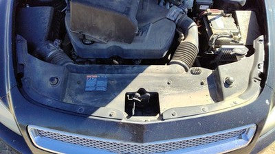 2011 Chevy Malibu Top Plastic Cover Above Radiator Support Oem Sight Shield