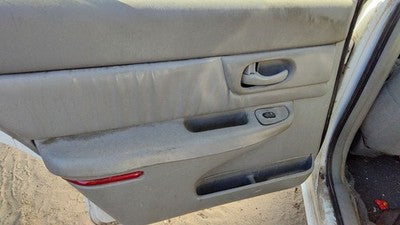 97-05 Buick Century Driver Left Rear Door Trim Panel With Switches Back Gray 14B