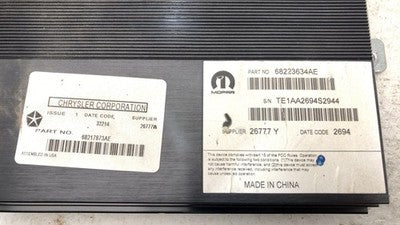 2015-2017 Chrysler 200 Factory Amplifier Oem Stock Amp Stereo 68217873Ag