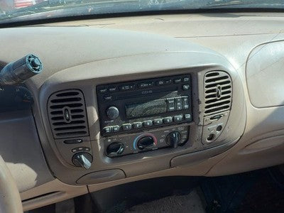 1997-2004 Ford F150 Trim Bezel Around Radio Surround Dash Panel Oem Tan Ex