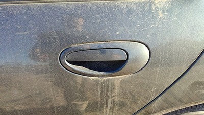 00-04 Dodge Intrepid Driver Left Rear Outside Door Handle Back Steel Blue Pbq