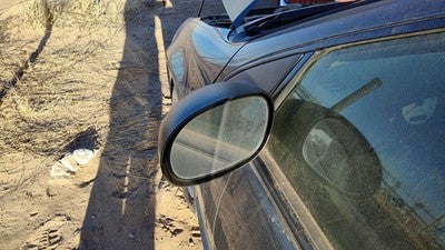 98-04 Dodge Intrepid Driver Left Power Side Mirror Door Mounted Steel Blue Pbq
