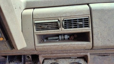 1992-1994 Chevy Silverado 1500 Center Dash Heater Vent Assembly Oem Ac Tan