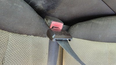 2010-2012 Chevy Malibu Driver Left Front Seat Belt Buckle Receiver Oem Tan 34B