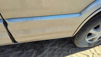98-01 Bravada Driver Left Rear Moulding From Door Back Trim Strip Pewter 11U