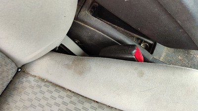 05-07 Chevy Cobalt Passenger Right Front Seat Belt Buckle Receiver Oem Gray 14C