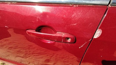2006-2012 Ford Fusion Driver Left Front Outside Door Handle Oem Red U6