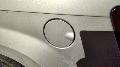 05-10 Grand Cherokee Fuel Tank Door With Hinge Gas Lid Oem Filler Silver Ps2
