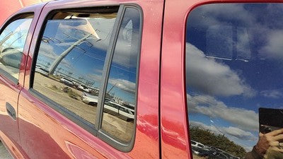 1998-2003 Dodge Durango Driver Left Rear Vent Window Back Door Glass With Frame