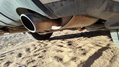 2009-2015 Honda Pilot Passenger Right Rear Muffler With Exhaust Tip Oem