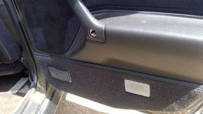 91 Mitsubishi Galant Vr-4 Passenger Right Rear Inside Door Trim Panel Back Black