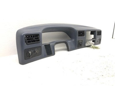 1999 Ford F250 Super Duty Trim Bezel Around Spedometer Dash Surround Panel Blue