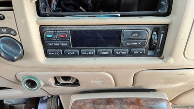 98 Lincoln Navigator Temperature Control Module In Dash Heater Ac Head Unit Oem