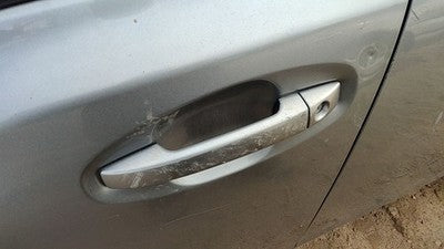 10-14 Legacy Outback Driver Left Front Outside Door Handle Ssm Steel Silver