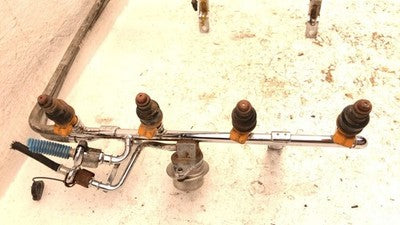 1985-2003 Ford F150 Complete Fuel Rail With Injectors Set Loaded Oem 4.6L
