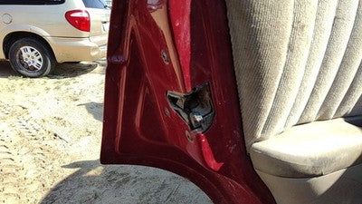 1993 S10 Blazer Driver Left Rear Door Latch With Rods/Cables Oem Back