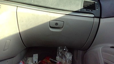 2006-2008 Hyundai Sonata Glove Box Assembly Complete Door With Latch Oem Gray