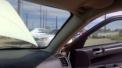 2010 Chrysler 300 Passenger Right A Pillar Trim Windshield Post Panel Gray Dv