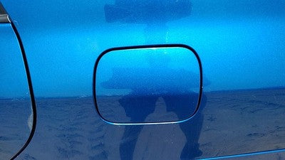 2009-13 Toyota Corolla Fuel Tank Door With Hinge Gas Lid Oem Filler Blue 8T7