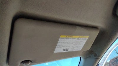 2008-2015 Nissan Rogue Passenger Right Sun Visor Oem Gray K 96400Jm02a