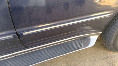 1995-2001 Ford Explorer Driver Left Rear Moulding From Door Back Trim Strip Blue