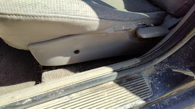 1997 Saturn Sl1 Driver Left Side Seat Trim Panel Oem Gray